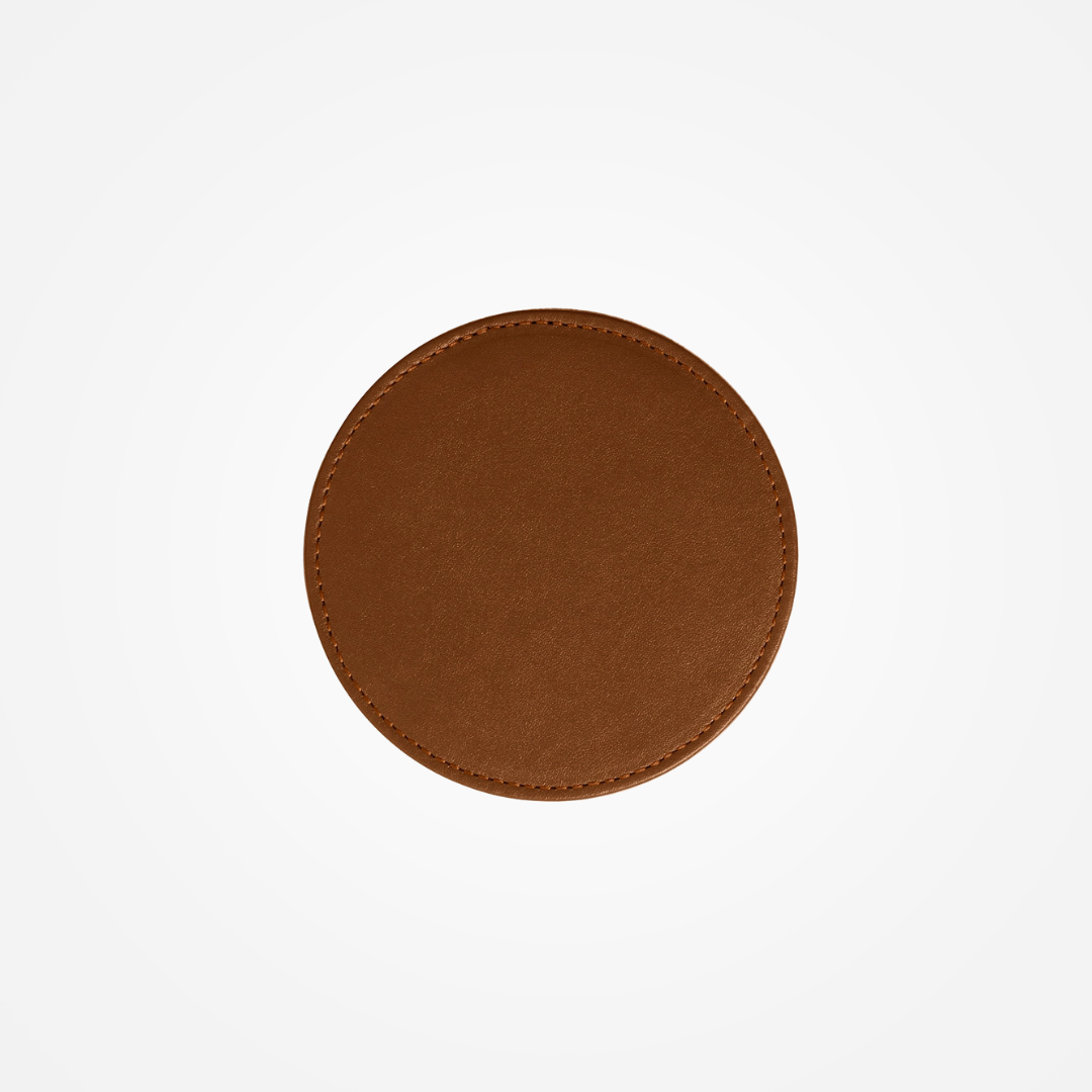 Grape Leather Coasters
