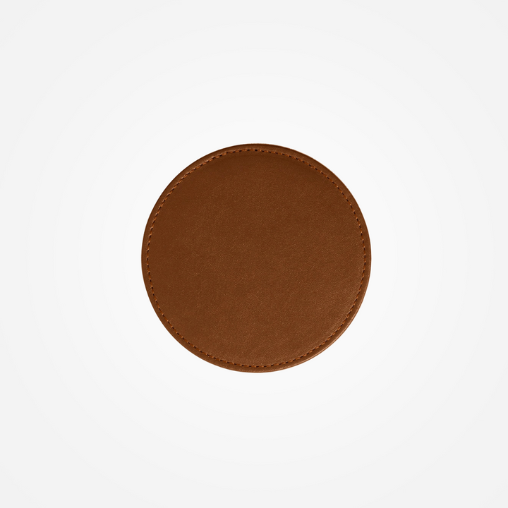Grape Leather Coasters